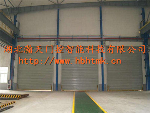 瀚天门控抗风门实例